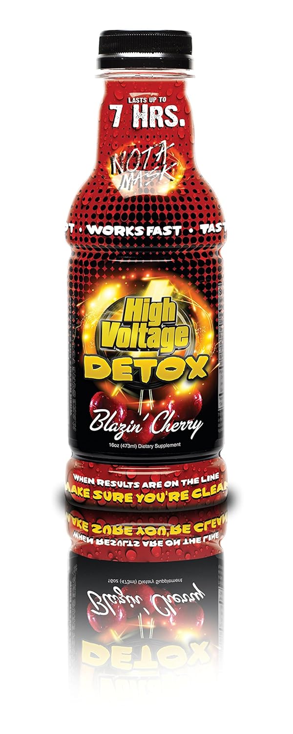 HIGH VOLTAGE DETOX 16OZ LEMON LIME