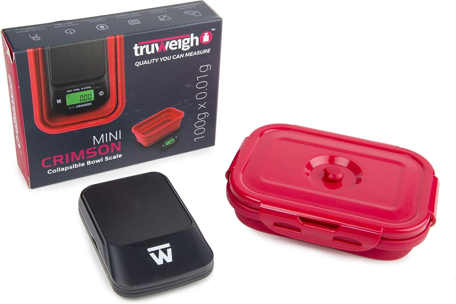 Truweigh MINI CRIMSON Digital Scale