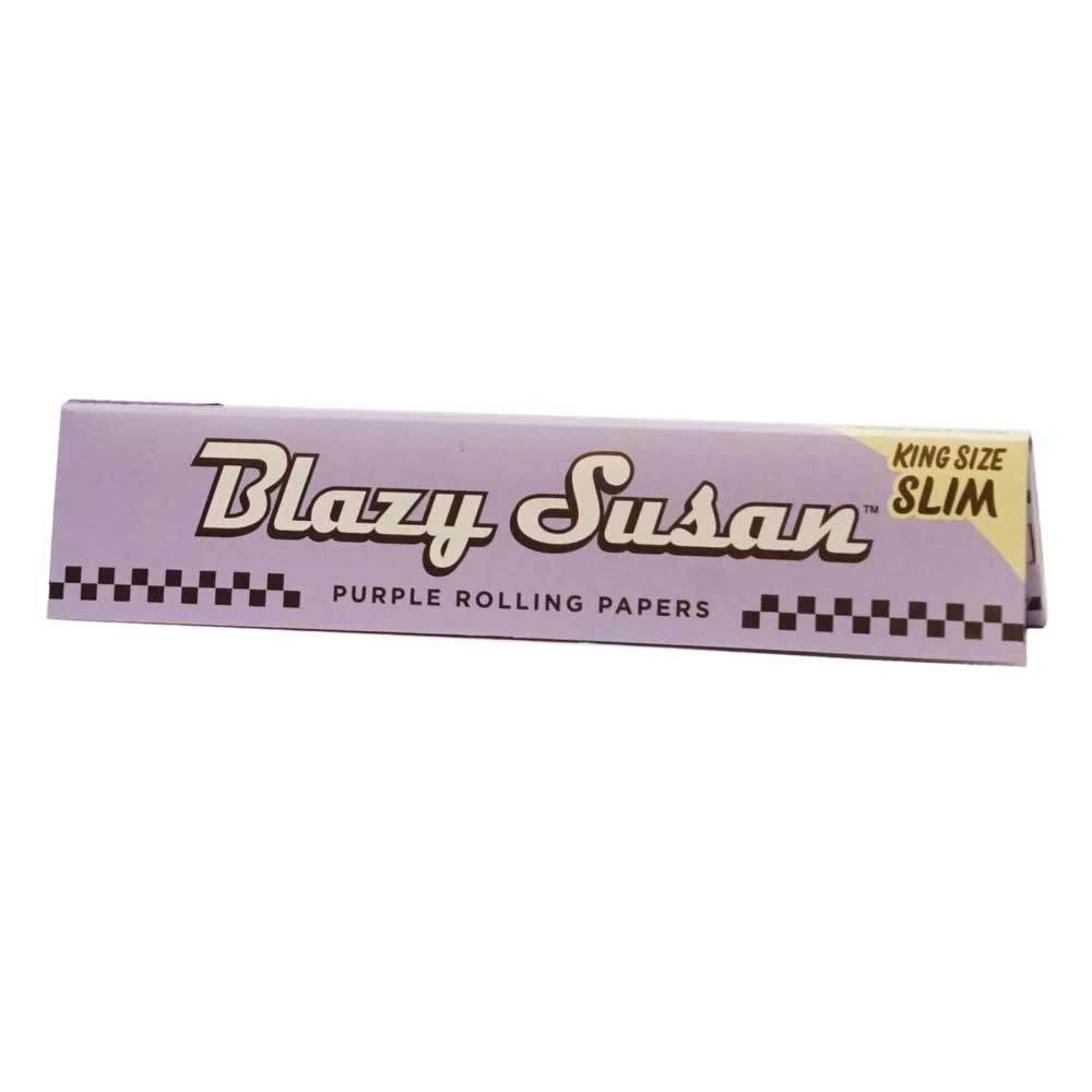 Blazy Susan Purple Rolling Papers King Size Slim - HQD Tech Store