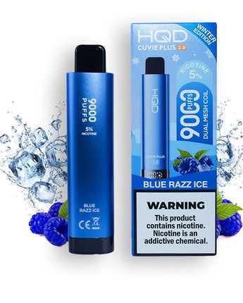 HQD Cuvie Plus 2.0 9000 Disposable Vape (5% Nic) - HQD Tech Store