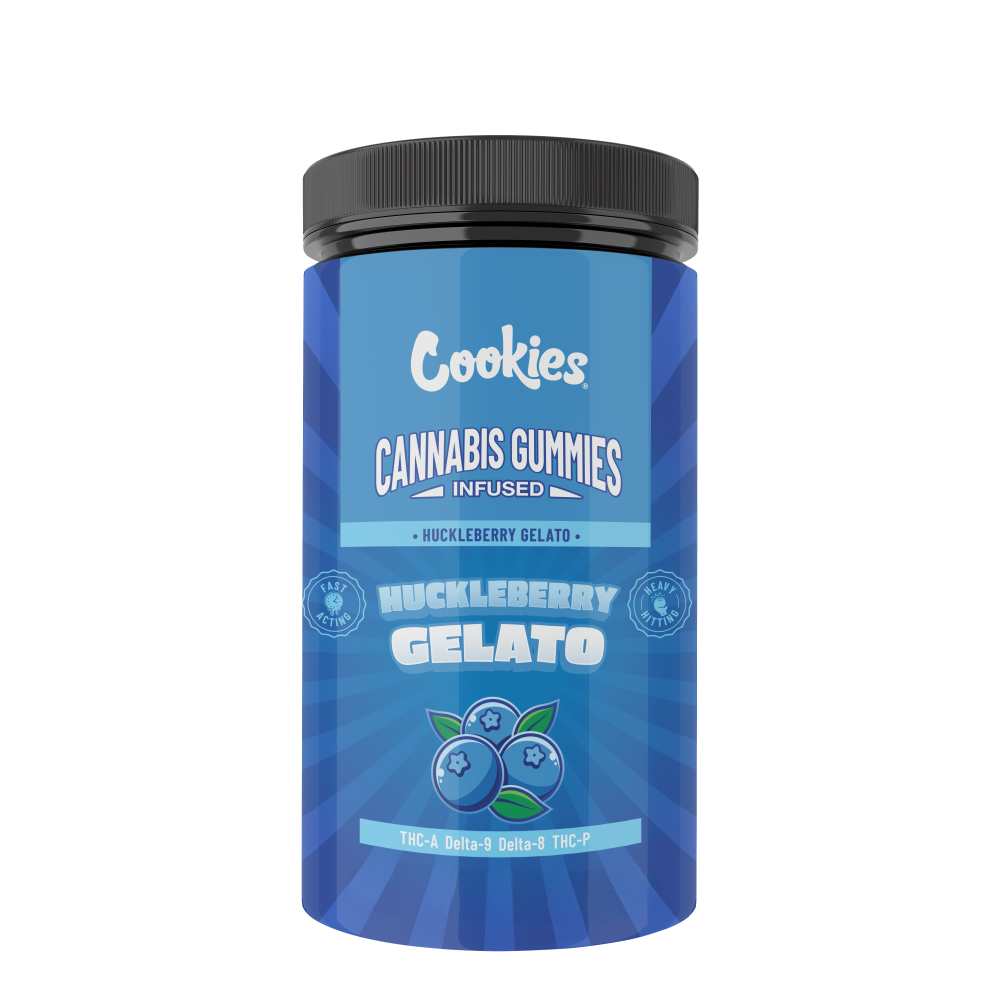 Huckleberry Gelato Cookies D9 Gummies (25pcs) - HQD Tech Store