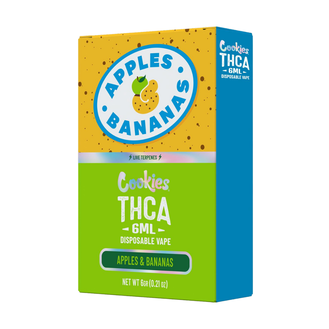 Apples & Bananas Cookies THCa 6 Gram Disposable Vape