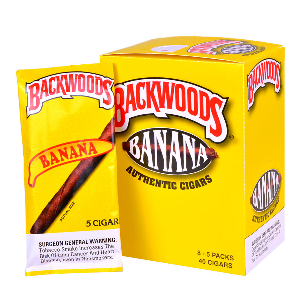 Banana Backwoods Cigars - HQD Tech Store