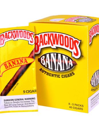 Banana Backwoods Cigars - HQD Tech Store