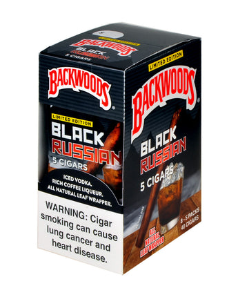 Black Russian Backwoods Cigars - HQD Tech Store