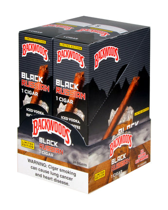 Black Russian Backwoods Cigars - HQD Tech Store