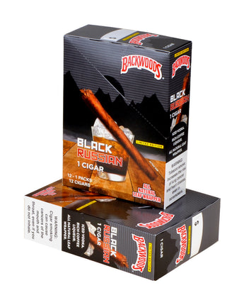 Black Russian Backwoods Cigars - HQD Tech Store