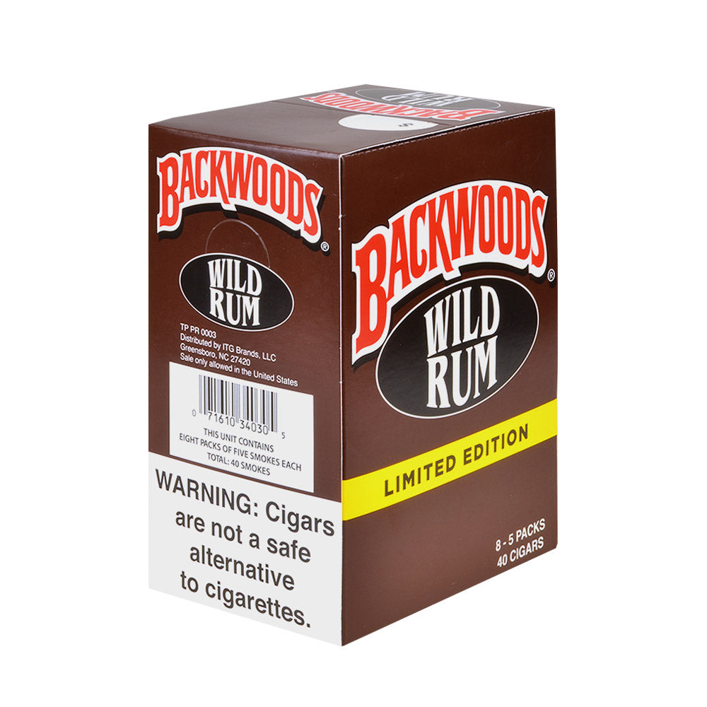 Wild Rum Backwoods Cigars - HQD Tech Store