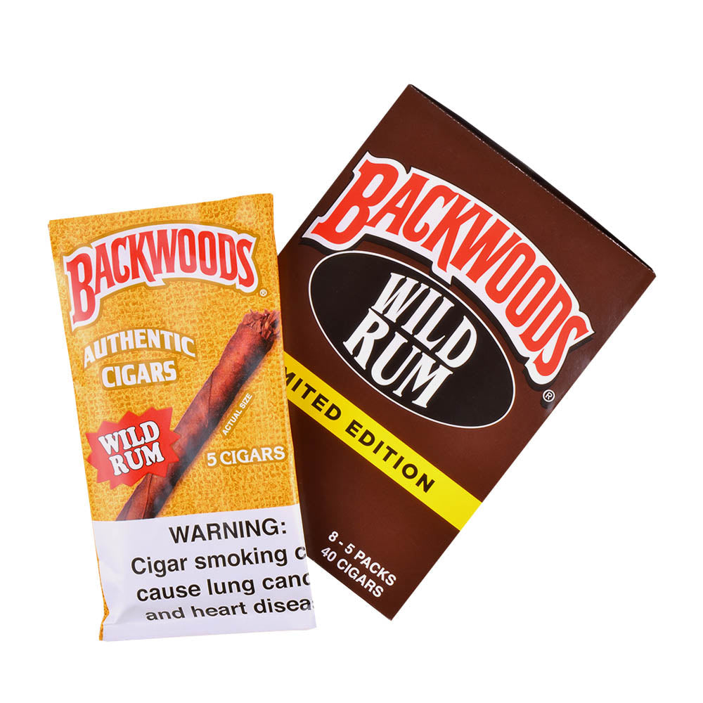 Wild Rum Backwoods Cigars - HQD Tech Store