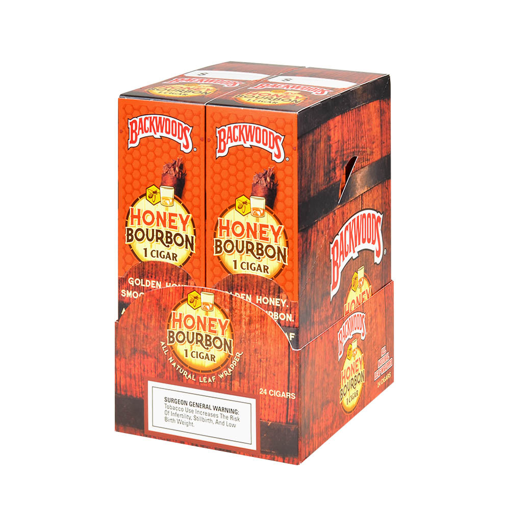 Honey Bourbon Backwoods Cigars - HQD Tech Store