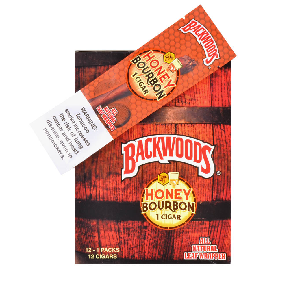 Honey Bourbon Backwoods Cigars - HQD Tech Store