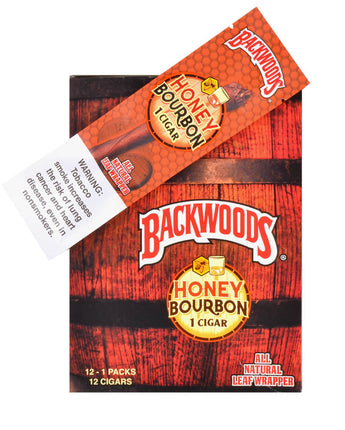 Honey Bourbon Backwoods Cigars - HQD Tech Store