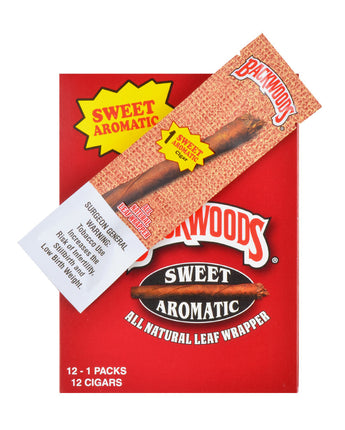 Sweet Aromatic Backwoods Natural Cigars - HQD Tech Store