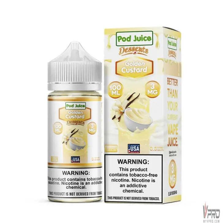 Golden Custard - POD Juice Synthetic 100mL