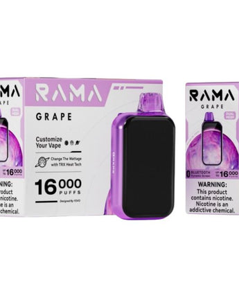 Rama 16000 Bluetooth Disposable Vape - HQD Tech Store