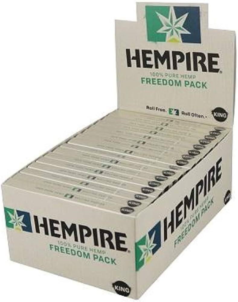 Hempire Hemp Rolling Papers  1-1/4" - HQD Tech Store