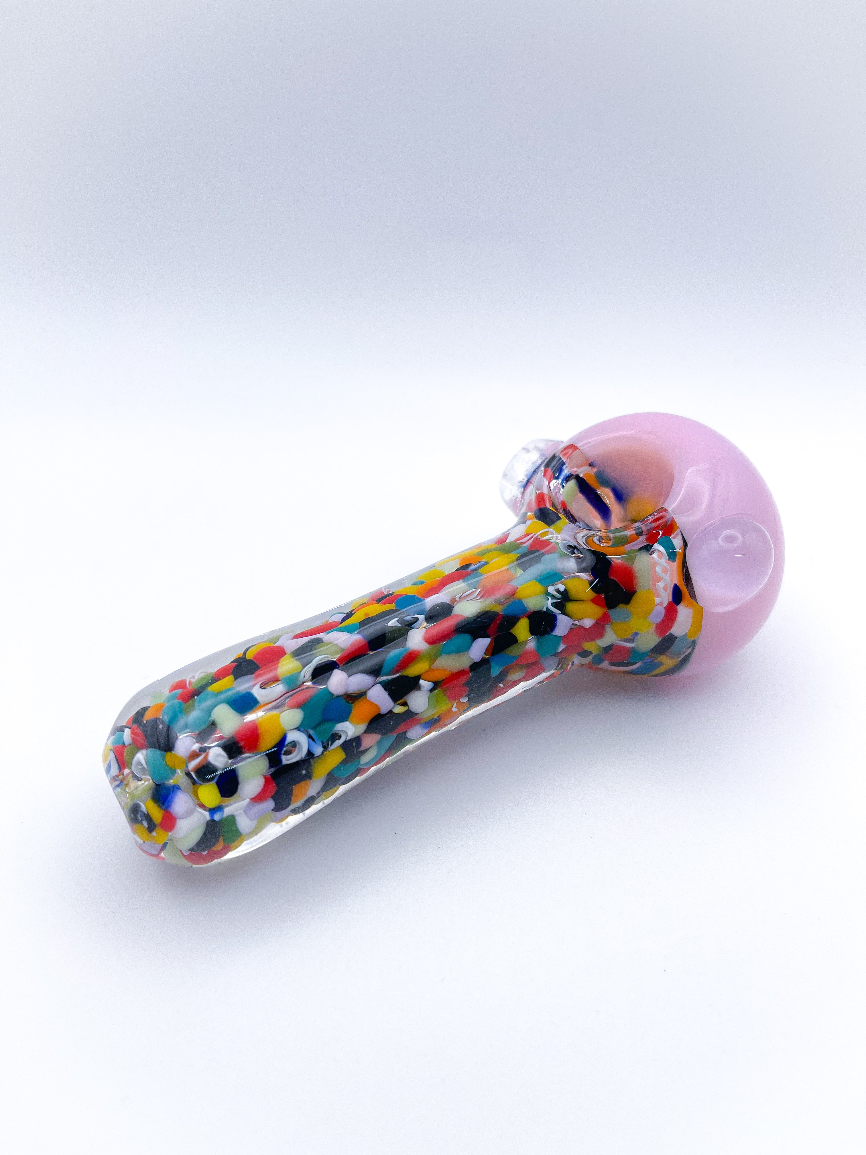 Frit Speckled – 5" Glass Hand Pipe - HQD Tech Store