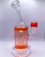 Pulsar 9” Orange Freezable Glycerin Bong - HQD Tech Store