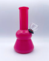 6” Mini Frosted Pink Beaker Bong - HQD Tech Store