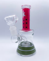 small pink and green bong - HQD Tech Store