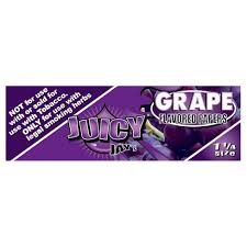 Grape Juicy Jays Flavored Rolling Papers  1-1/4" - HQD Tech Store