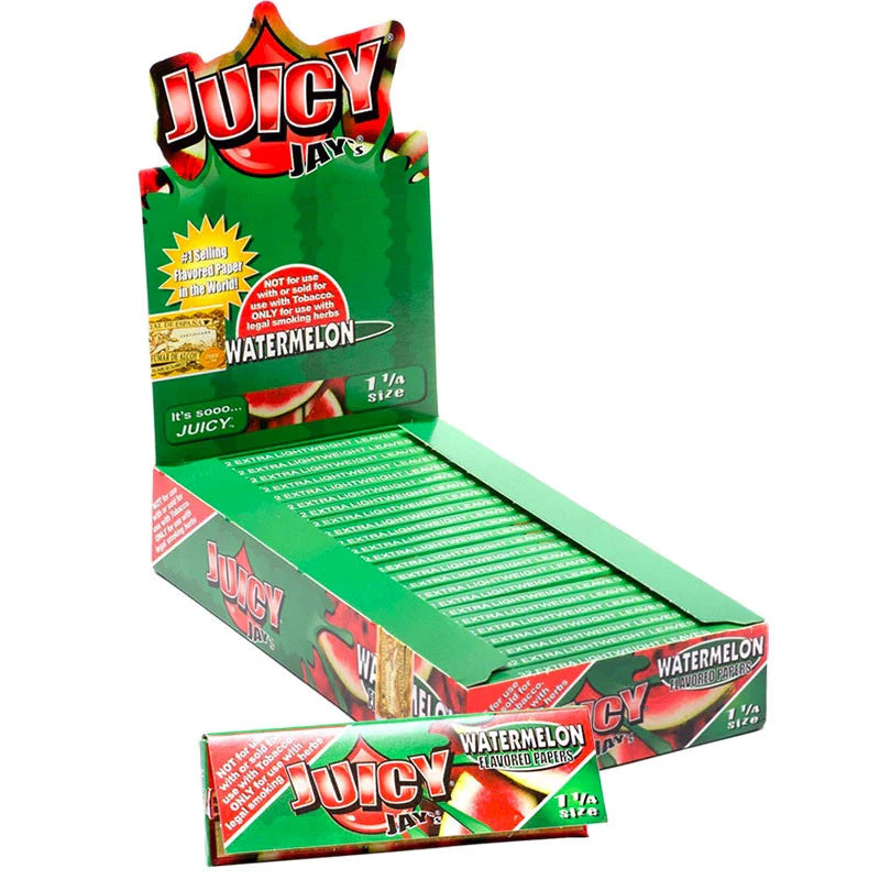 Watermelon Juicy Jays Flavored Rolling Papers  1-1/4″ - HQD Tech Store