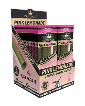 Pink Lemonade King Palm Mini Pre Rolls - HQD Tech Store