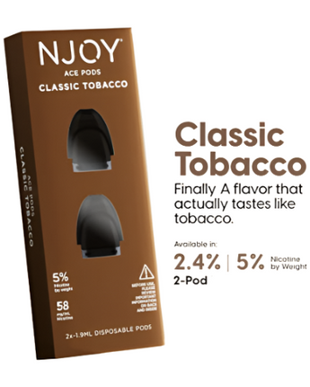 NJOY Ace Pods (Classic Tobacco) - hqdtechusa