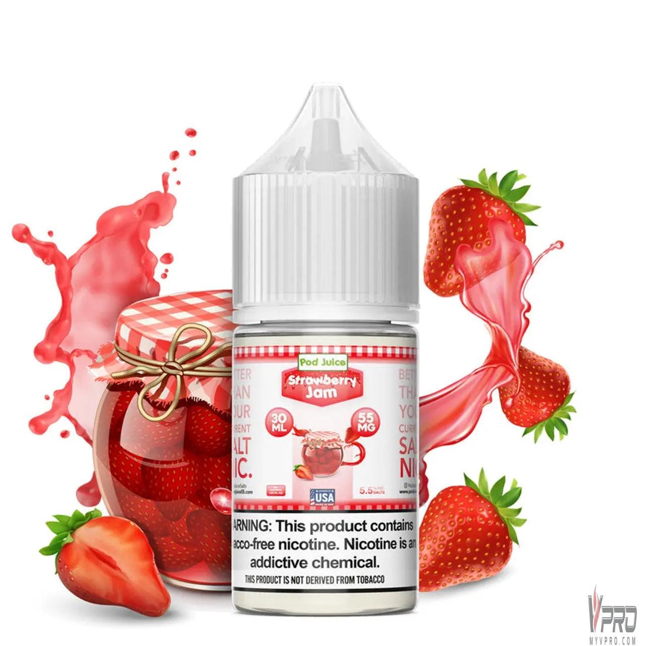 Strawberry Jam - POD Juice Synthetic Salt 30mL