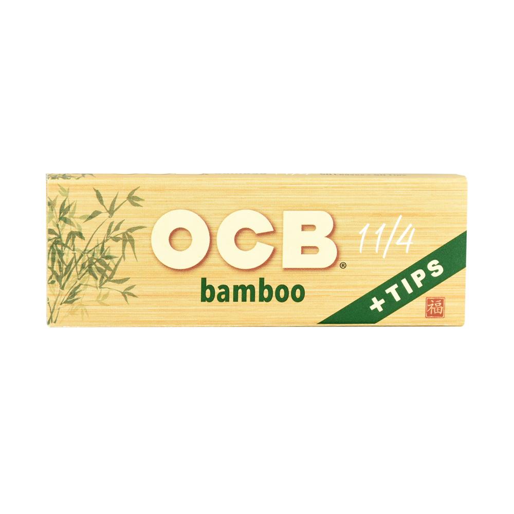 OCB - Bamboo 1 1/4 Size Rolling Papers + Tips