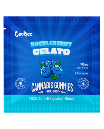 Huckleberry Gelato Cookies D9 Gummies (2pcs) - HQD Tech Store