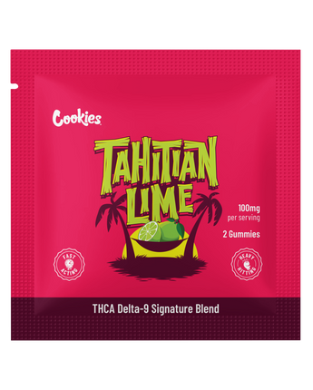 Tahitian Lime Cookies D9 Gummies (2pcs) - HQD Tech Store