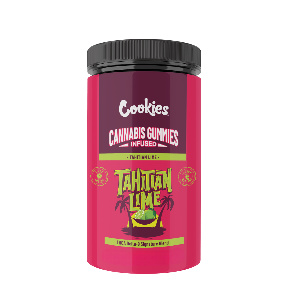 Tahitian Lime Cookies D9 Gummies (25pcs) - HQD Tech Store