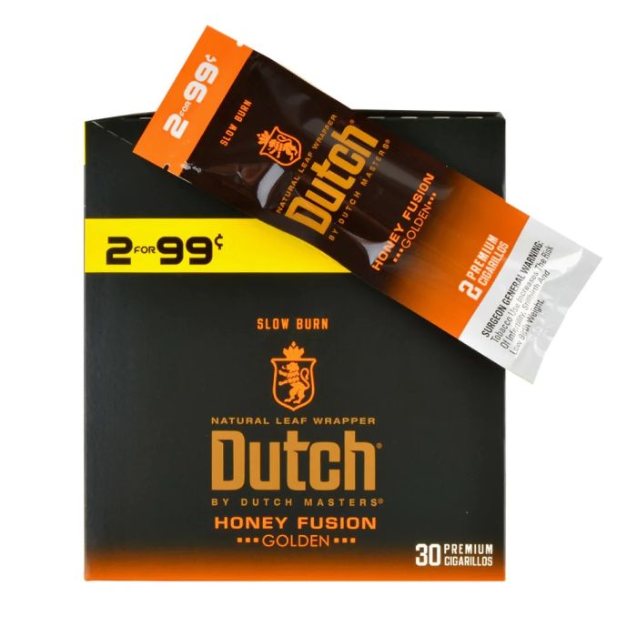 Honey Fusion Dutch Masters Cigars - HQD Tech Store