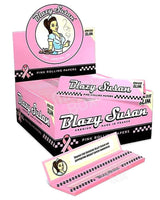 Blazy Susan Pink King Size Slim Rolling Papers - HQD Tech Store