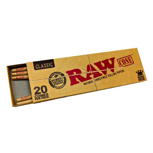 RAW Classic Pre Rolled Cones King Size - HQD Tech Store