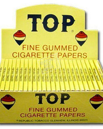 Top Fine Single Wide Gummed Rolling Papers (70mm) - HQD Tech Store