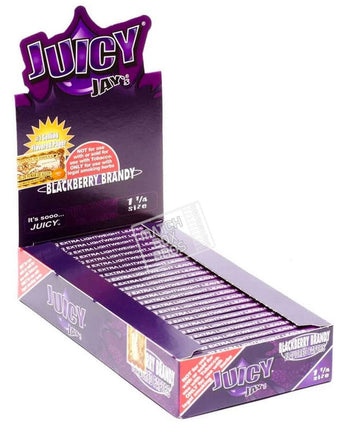 Blackberry Juicy Jays Flavored Rolling Papers  1-1/4″ - HQD Tech Store