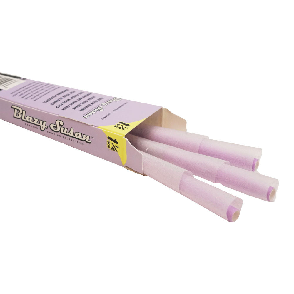 Blazy Susan Purple Pre Rolled Cones 1-1/4″ - HQD Tech Store