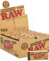 RAW Wide Perforated Tips - HQD Tech Store