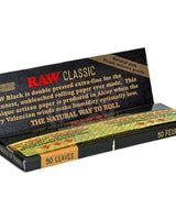 RAW Black Rolling Papers King Size Slim - HQD Tech Store