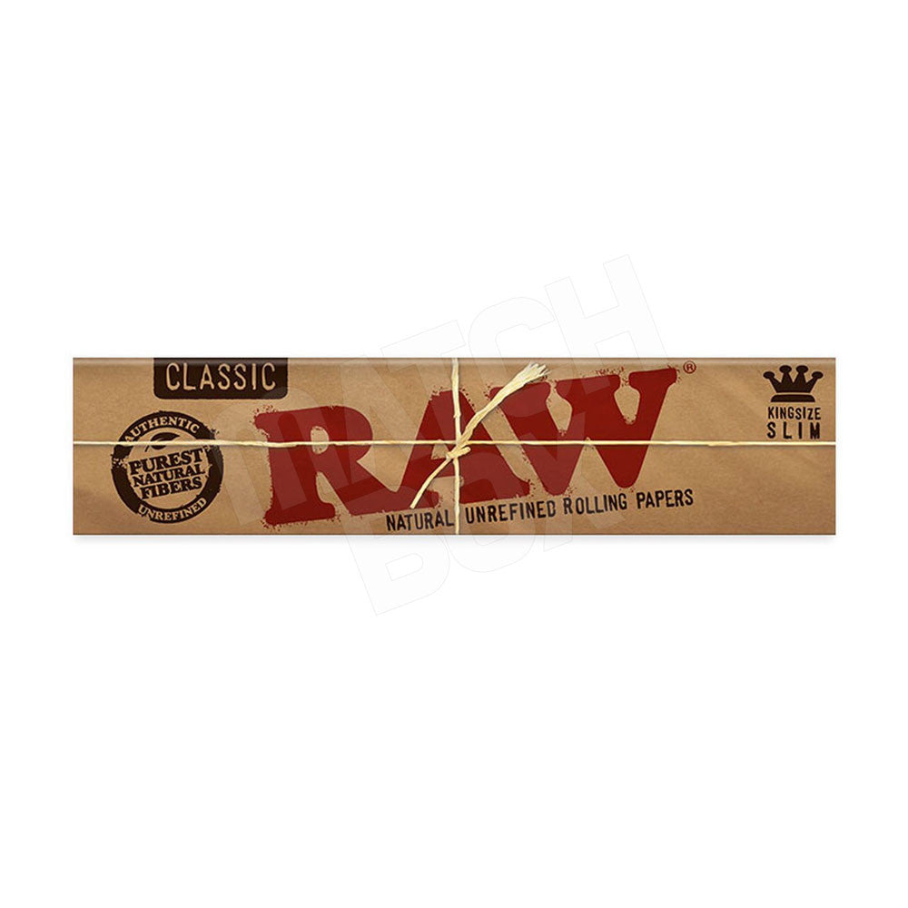 RAW Classic King Size Slim Rolling Papers - HQD Tech Store