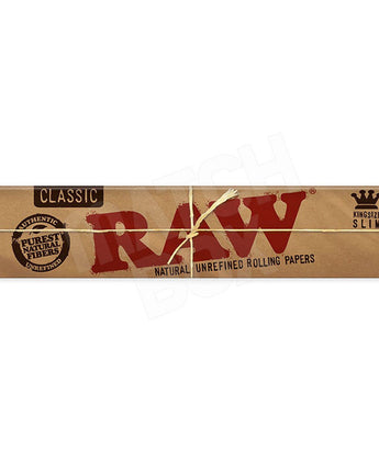 RAW Classic King Size Slim Rolling Papers - HQD Tech Store