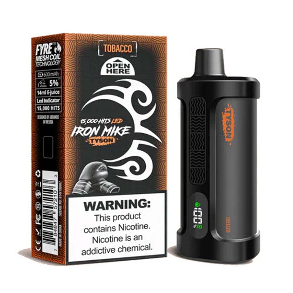 Tyson 2.0 Iron Mike 15000 Disposable Vape - HQD Tech Store