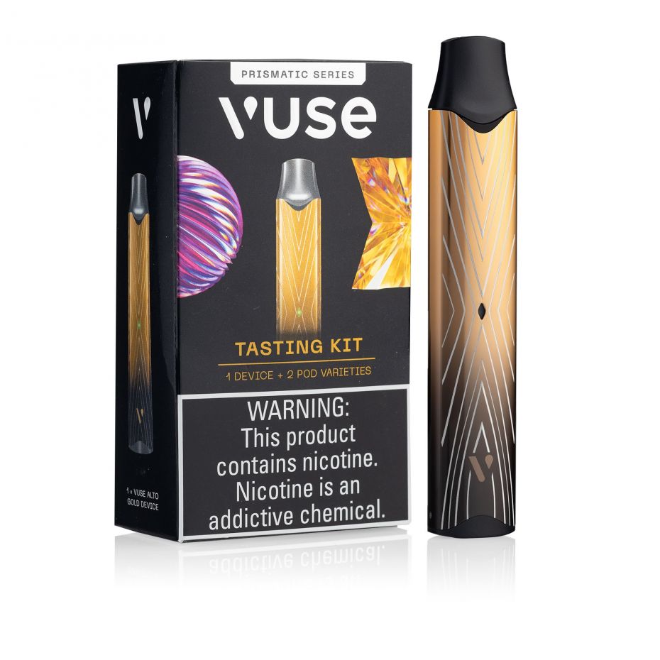 Vuse Alto Prismatic Series Tobacco Tasting Kit